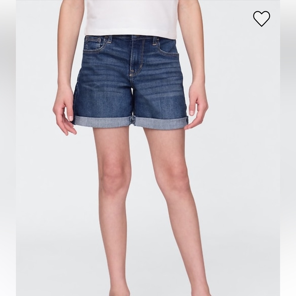 GAP Kids Denim Midi Jean Shorts 8